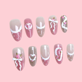Pink Cream Nails